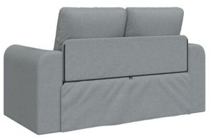 vidaXL Sofa rozkładana  2 w 1 Jasnoszara 148x71x83 cm Tkanina 9