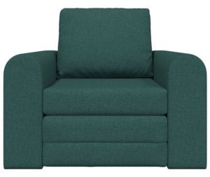 vidaXL Sofa Podłogowa 2 w 1 Ciemnozielona 98x71x83 cm Materiał 6