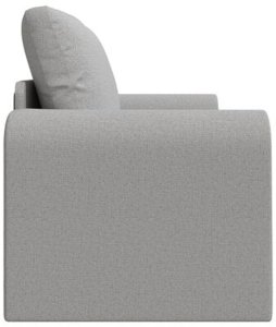 vidaXL Sofa rozkładana 2-w-1 w kolorze chmur szary 148x71x83 cm Tkanina 9