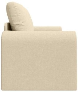 vidaXL Sofa rozkładana 2 w 1  Kremowa 148x71x83 cm Tkanina 9