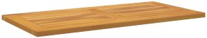 vidaXL Blat stołu 90x45x2,2 cm prostokątny z litego drewna akacjowego 3