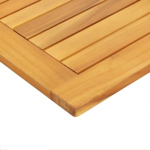 vidaXL Blat stołu 90x45x2,2 cm prostokątny z litego drewna akacjowego 6