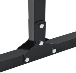 vidaXL Zestaw stacji dipowych 2 szt. Regulowana wysokość 88,5/98,5 cm Stal 7