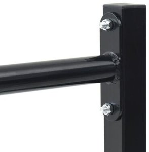 vidaXL Zestaw stacji dipowych 2 szt. Regulowana wysokość 88,5/98,5 cm Stal 8