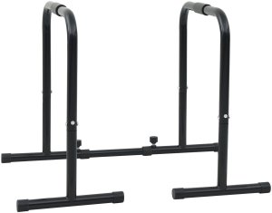 vidaXL Drążek do pompek z regulowaną długością, 300 kg nośności, 96-117x67x75 cm stal 2