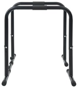 vidaXL Drążek do pompek z regulowaną długością, 300 kg nośności, 96-117x67x75 cm stal 6