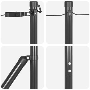 vidaXL Słupki ogrodzeniowe z ostrzem 13 szt. 32 mm 160 cm ze stali ocynkowanej 8