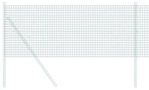 vidaXL Zielona Spawana Siatka Druciana 0,4x25 m Stal 5