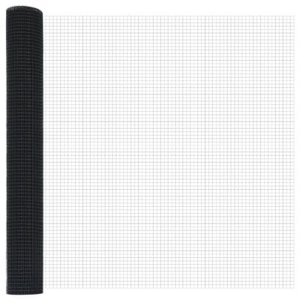 vidaXL Ogrodzenie z drutu Szary 1.2x25 m 6