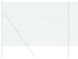 vidaXL płot w kształcie sześciokąta  Zielony 1,6x25 m Stal 5