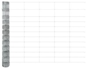 vidaXL Ogrodzenie Polowe 1.2x25 m Stal Ocynkowana 6