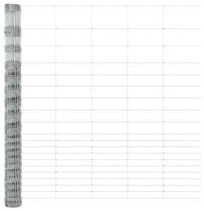 vidaXL Ogrodzenie Polne 1.6x10 m Stal Ocynkowana 5