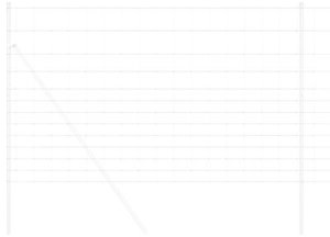 vidaXL Ogrodzenie Polowe 1,5x25 m ze stali ocynkowanej 5