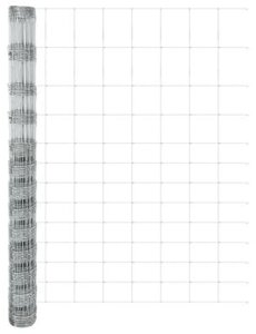 vidaXL Ogrodzenie Polowe 1,5x25 m ze stali ocynkowanej 6