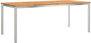 vidaXL Stół jadalny 200x90x74.5 cm Lite Drewno Akacjowe 2