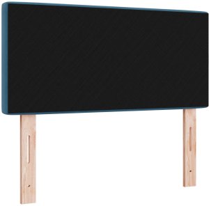 vidaXL wezgłowie z kryształowymi guzikami pikowane ciemnoniebieskie 100 cm aksamit 6