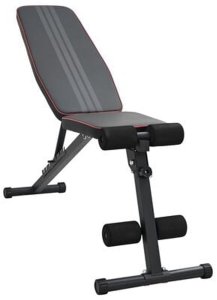 vidaXL Regulowana ławka  składana 230 kg czarna stal 3