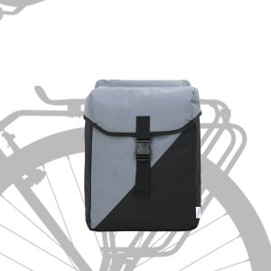 vidaXL Torba Rowerowa  Podwójne Torby 35L Szara 1