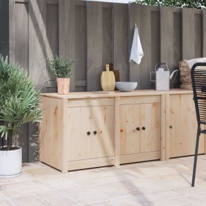 vidaXL Szafka kuchenna  106x55x64 cm z litego drewna sosnowego 1