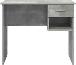 Biurko vidaXL Szare 90 cm x 49.5 cm 5