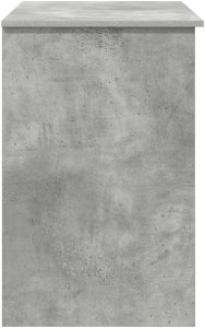 Biurko vidaXL Szare 90 cm x 49.5 cm 6
