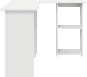 Biurko vidaXL Białe 140 cm x 60 cm 5