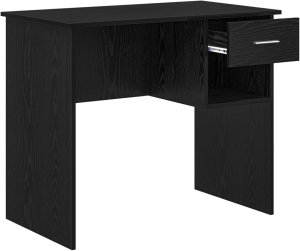 Biurko vidaXL Czarne 90 cm x 49.5 cm 4