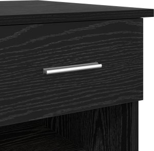 Biurko vidaXL Czarne 90 cm x 49.5 cm 8