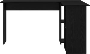 Biurko vidaXL Czarne 142 cm x 102 cm 4