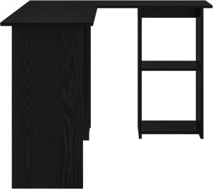 Biurko vidaXL Czarne 142 cm x 102 cm 5