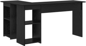 Biurko vidaXL Czarne 142 cm x 102 cm 6