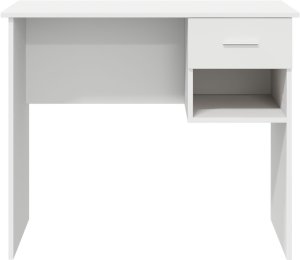 Biurko vidaXL Białe 90 cm x 49.5 cm 5