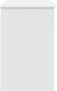 Biurko vidaXL Białe 90 cm x 49.5 cm 6