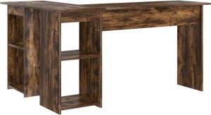 Biurko vidaXL Brązowe 142 cm x 102 cm 6