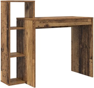 Biurko vidaXL Brązowe 100 cm x 40 cm 2