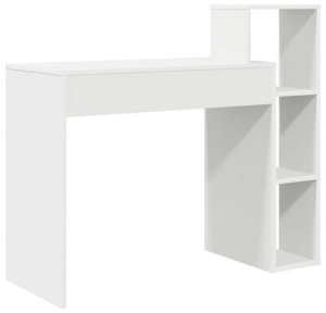 Biurko vidaXL Białe 100 cm x 40 cm 8