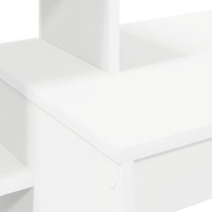 Biurko vidaXL Białe 100 cm x 40 cm 9