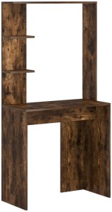 Biurko vidaXL Ciemnobrązowe 78.5 cm x 37 cm 2