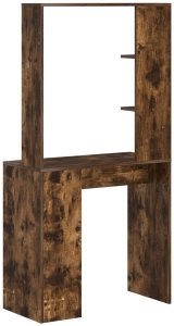 Biurko vidaXL Ciemnobrązowe 78.5 cm x 37 cm 6