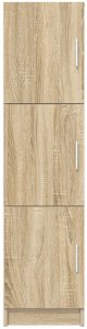 vidaXL Sonoma Dębowa Komoda Dąb Sonoma Płyta wiórowa, fornir dębowy Średni 5