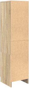 vidaXL Sonoma Dębowa Komoda Dąb Sonoma Płyta wiórowa, fornir dębowy Średni 7