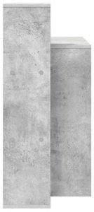 Biurko vidaXL Szare 100 cm x 40 cm 7