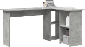 Biurko vidaXL Jasnoszare 145 cm x 81 cm 2