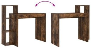 Biurko vidaXL Dąb 100 cm x 40 cm 10