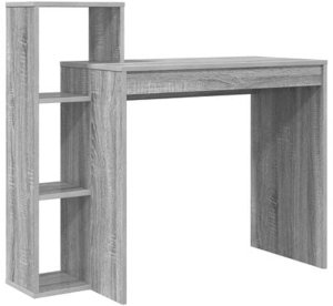 Biurko vidaXL Szare 100 cm x 40 cm 3