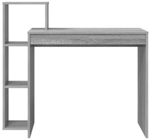 Biurko vidaXL Szare 100 cm x 40 cm 6