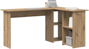 Biurko vidaXL Brązowe 120 cm x 50 cm 2