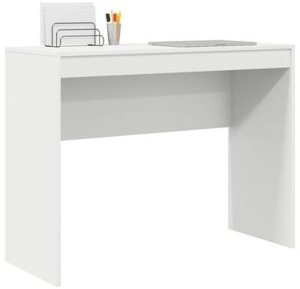Biurko vidaXL Białe 100 cm x 40 cm 5