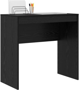 Biurko vidaXL Czarne 80 cm x 40 cm 3