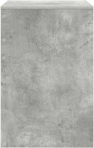 Biurko vidaXL Szare 60 cm x 50 cm 5